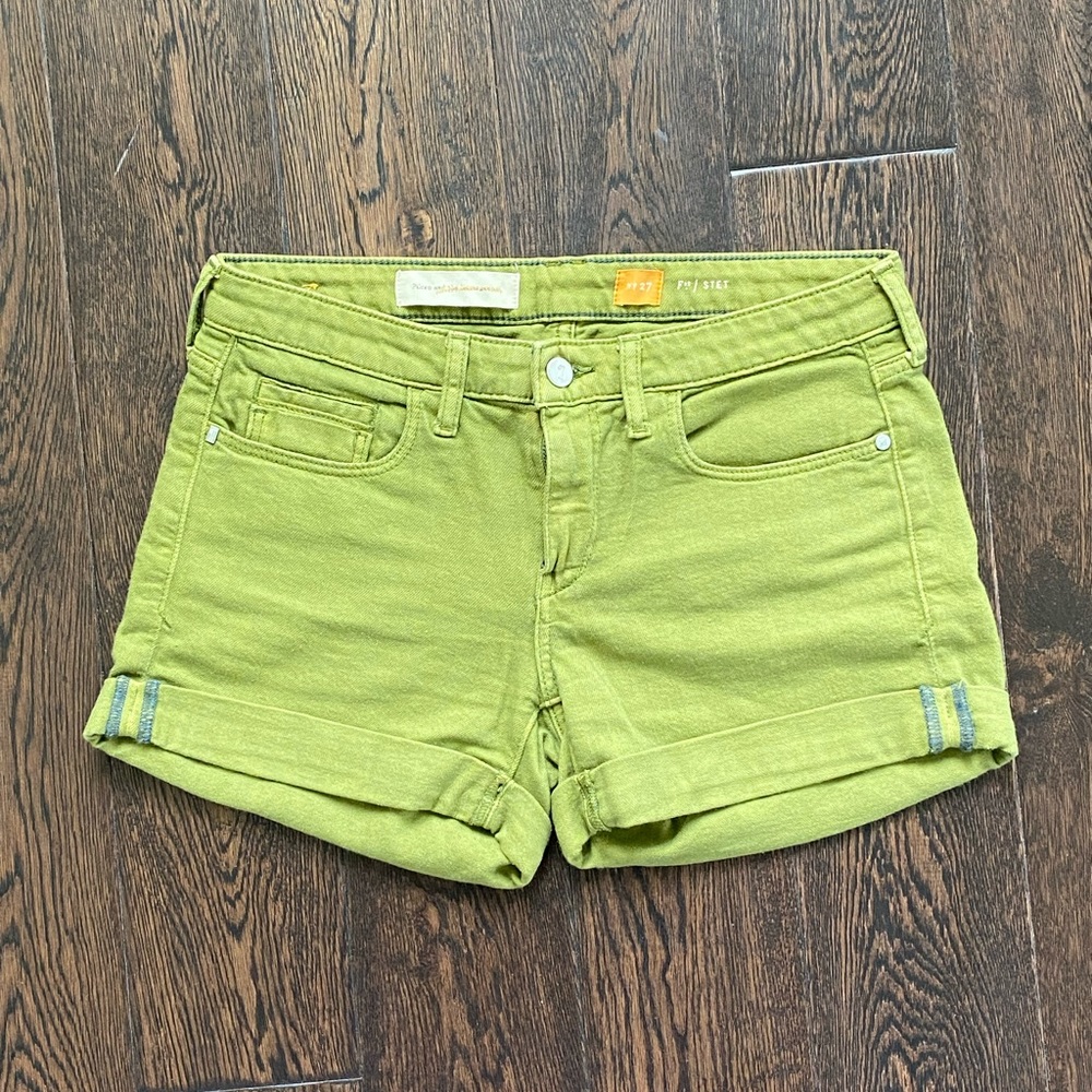 Pilcro and Letterpress Anthropologie Cuffed Shorts